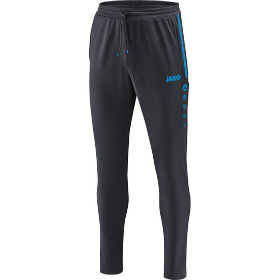 Afbeeldingen van JAKO Trainingsbroek Prestige antraciet/jako-blauw (8458/21) - SALE